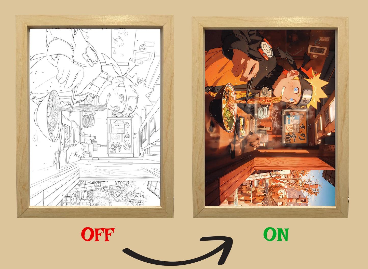 Light Box – Naruto LED Anime Lamp