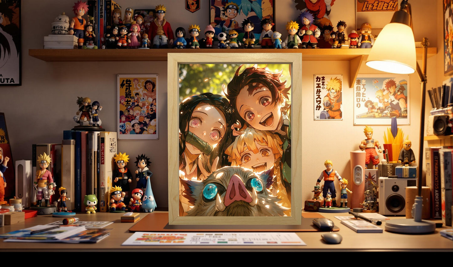 Light Box – Demon Slayer LED Anime Lamp