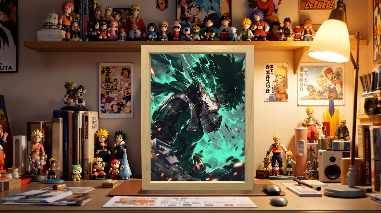 Light Box – Deku My Hero Academia LED Anime Lamp